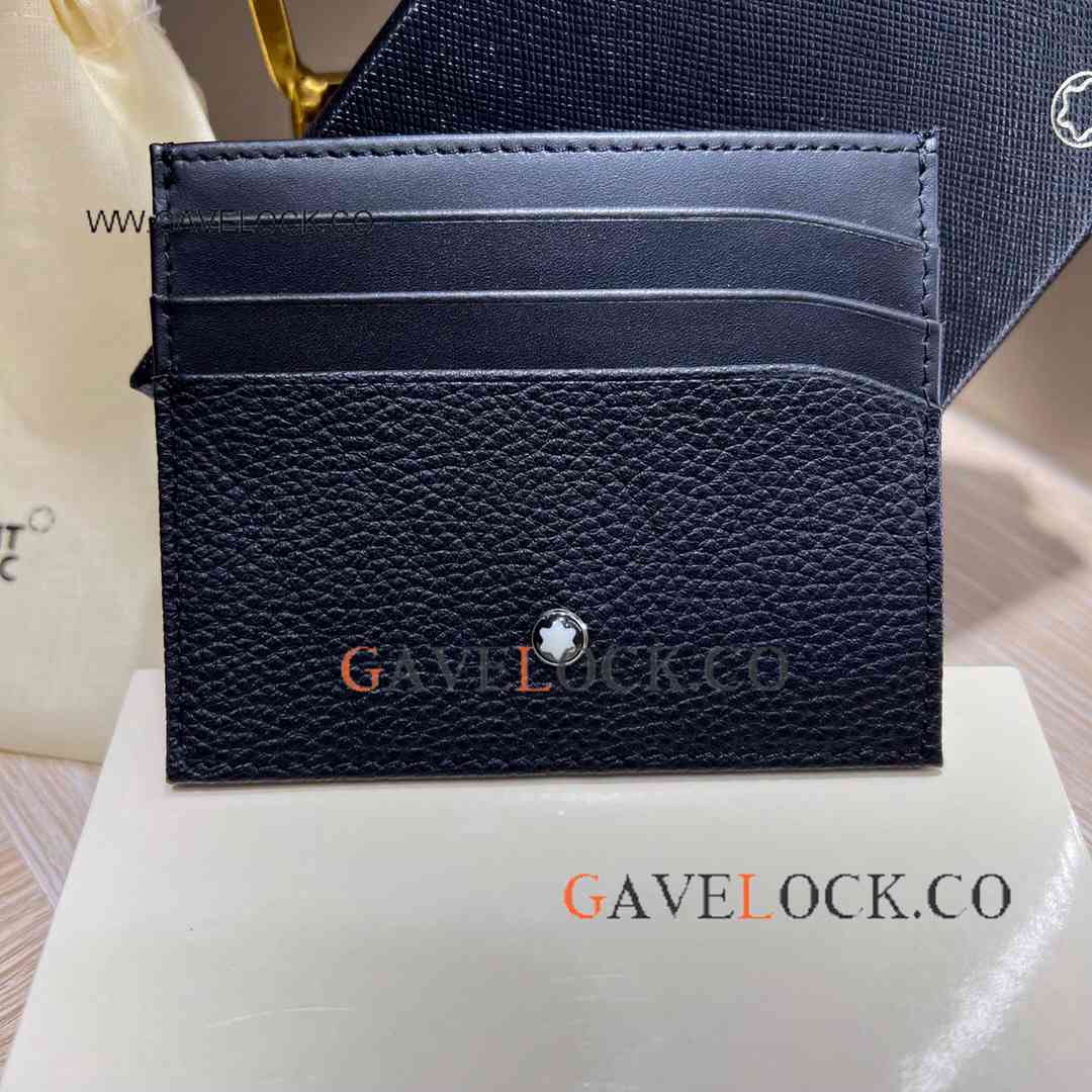 Best Copy Mont blanc Meisterstuck Soft leather Card Holder